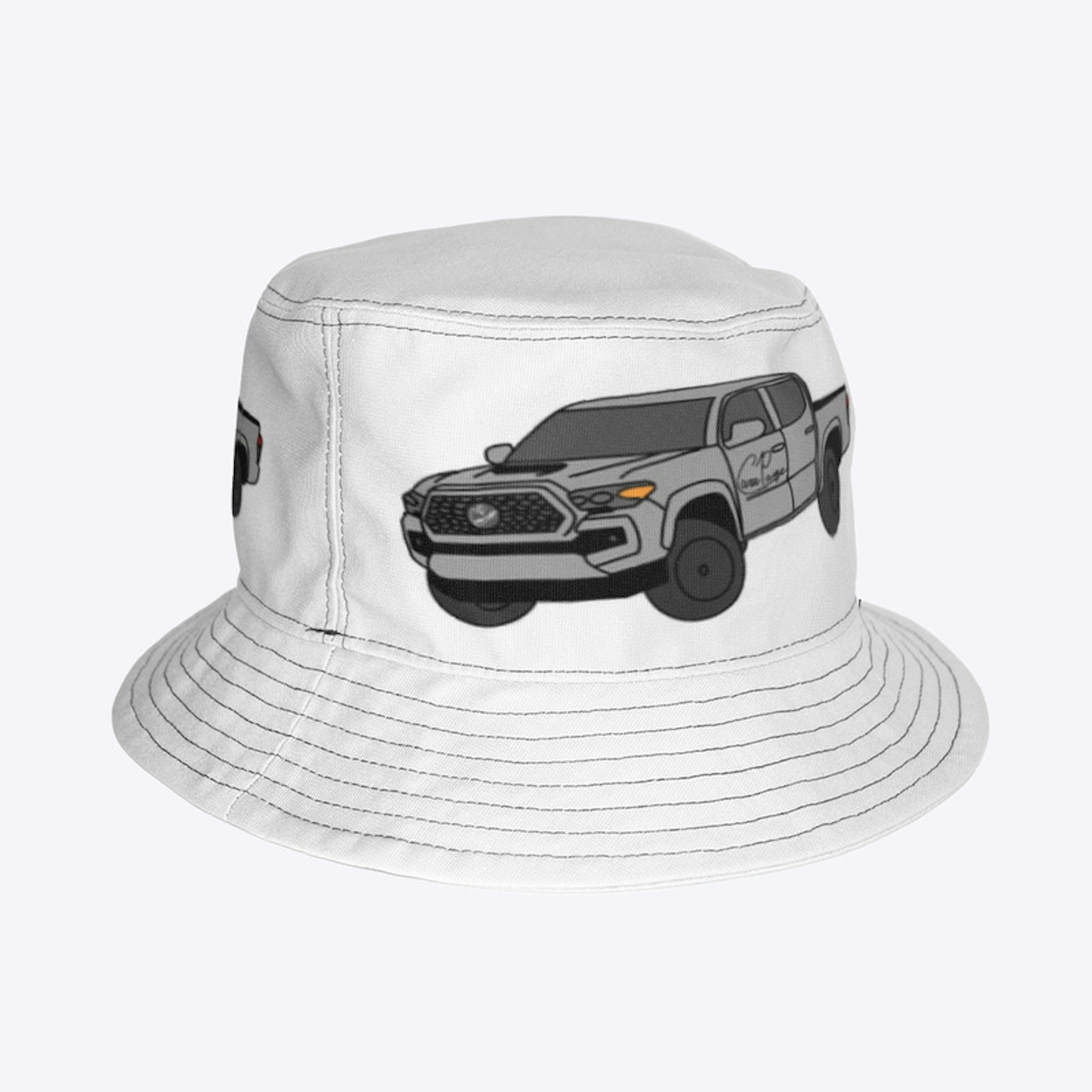 The Truck design bucket hat