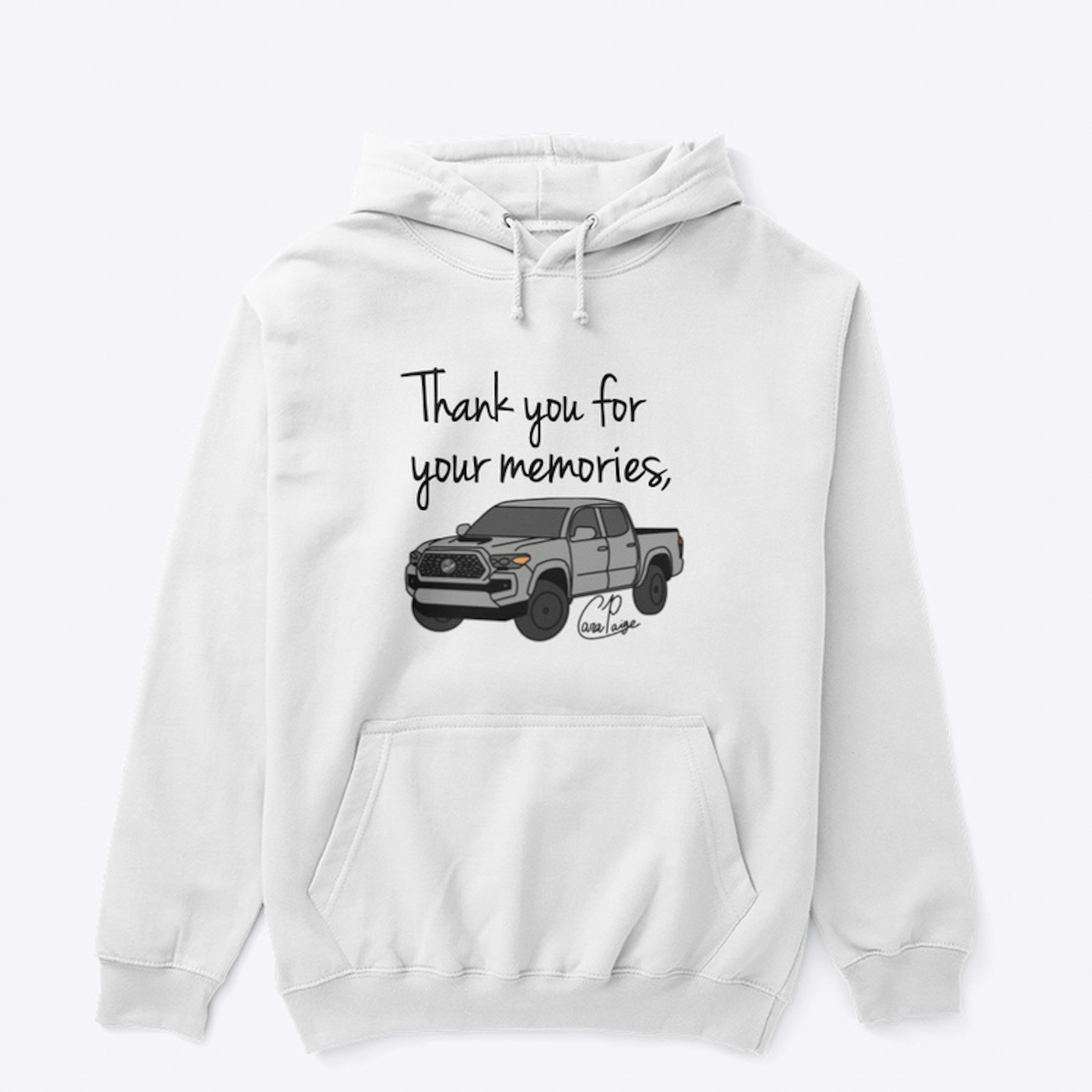 "Thank you for your memories" Tee